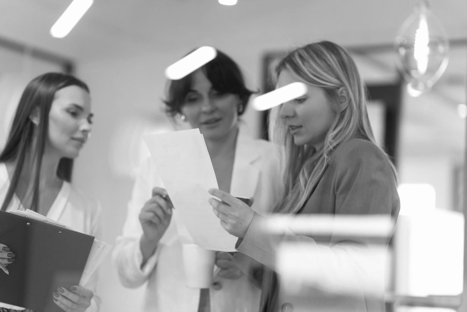 Réunion de travail collaborative sur projet de franchise